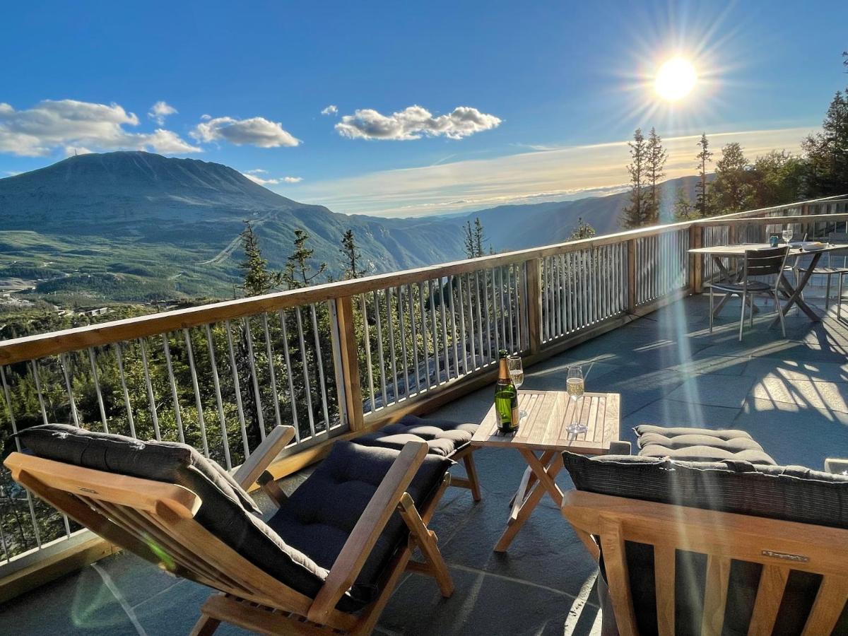 Gaustatoppen Lodge - Mountain View - Gaustablikk Rjukan Exterior foto